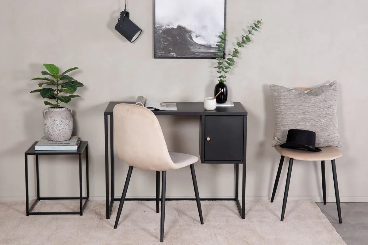 Venture Design Bakal Skrivbord 95 x 45 Svart