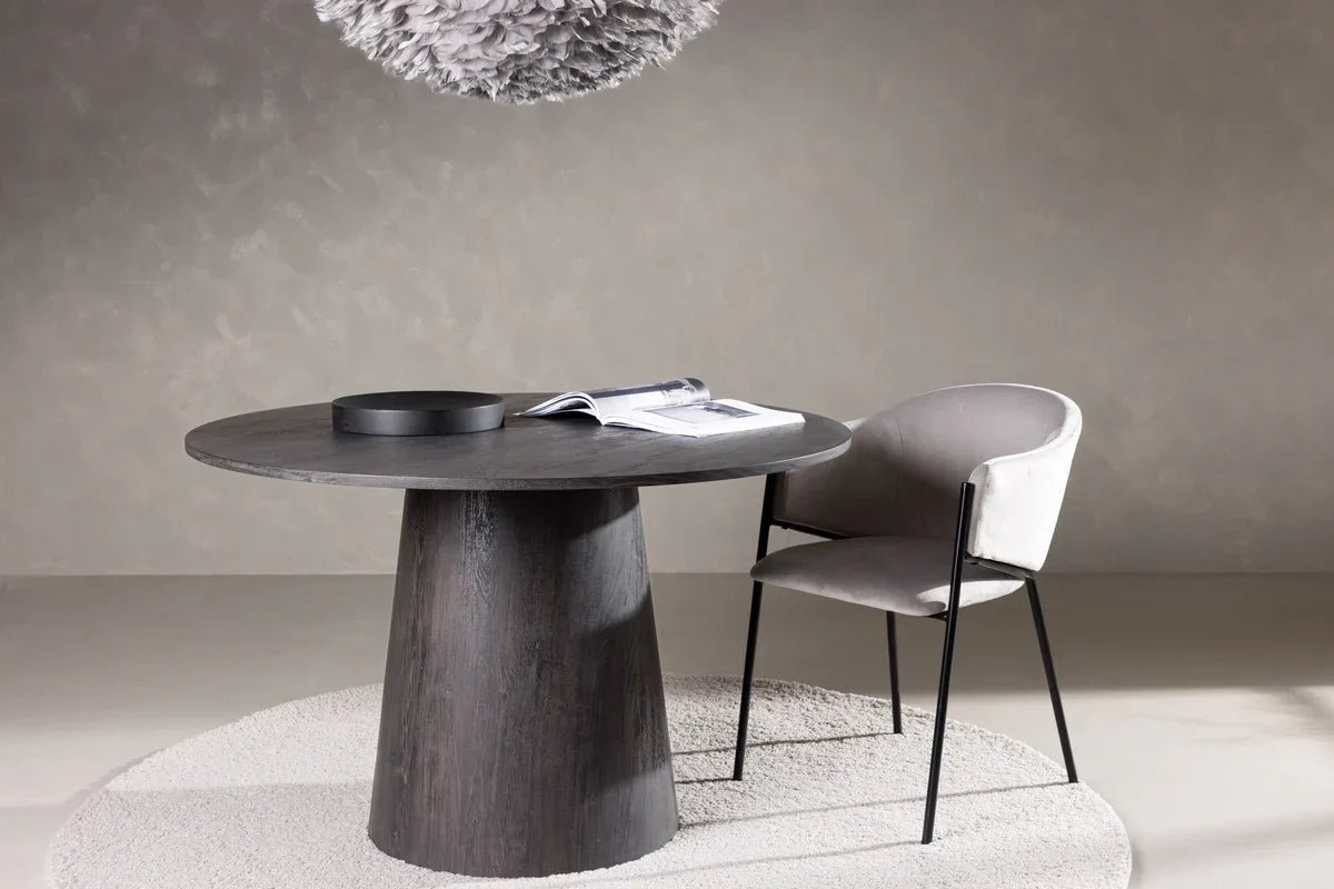 Venture Design Lanzo Matbord Ø120 – Rund Mocka MDF