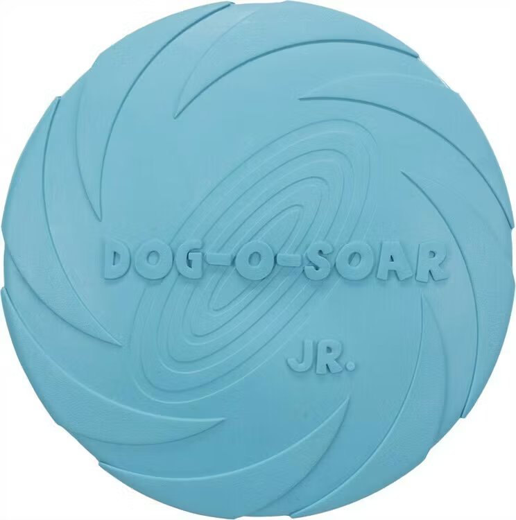 Frisbee, naturgummi, 18 cm