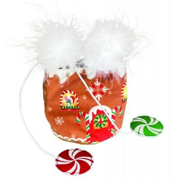 KONG Julleksak Hideaway Gingerbread Flerfärgad 11cm