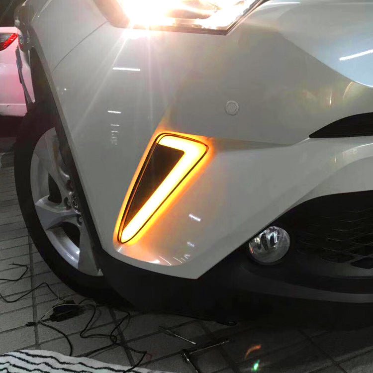 Bilmekaniken LED DRL-lampor – Dagsljus & dimljus för Toyota C-HR 2017+ - LED