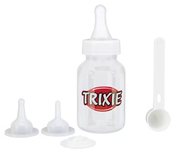 Nappset, 120 ml, förslutningsbar, 3 olika silikonnappar