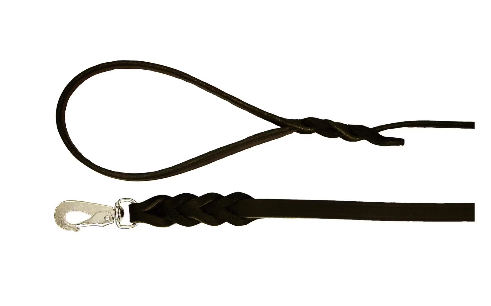 Läderkoppel Svart 180 cm