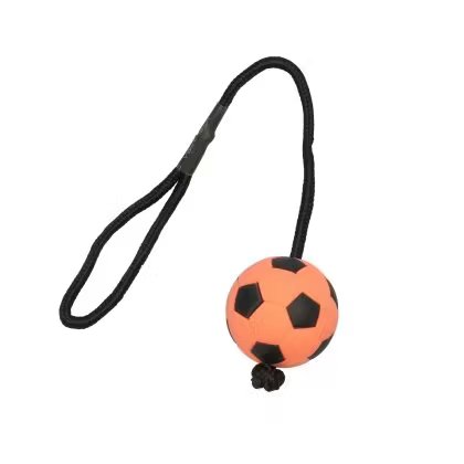 Leksak Fotboll med Snöre Orange