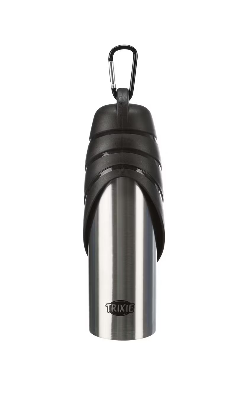 Vattenflaska rostfri med skål, 750 ml