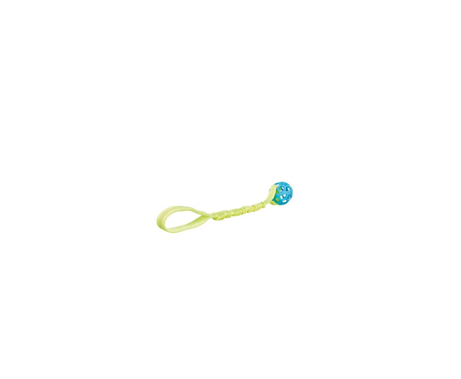 Bungee Tugger med boll, ø 9/48 cm, petrol/lime