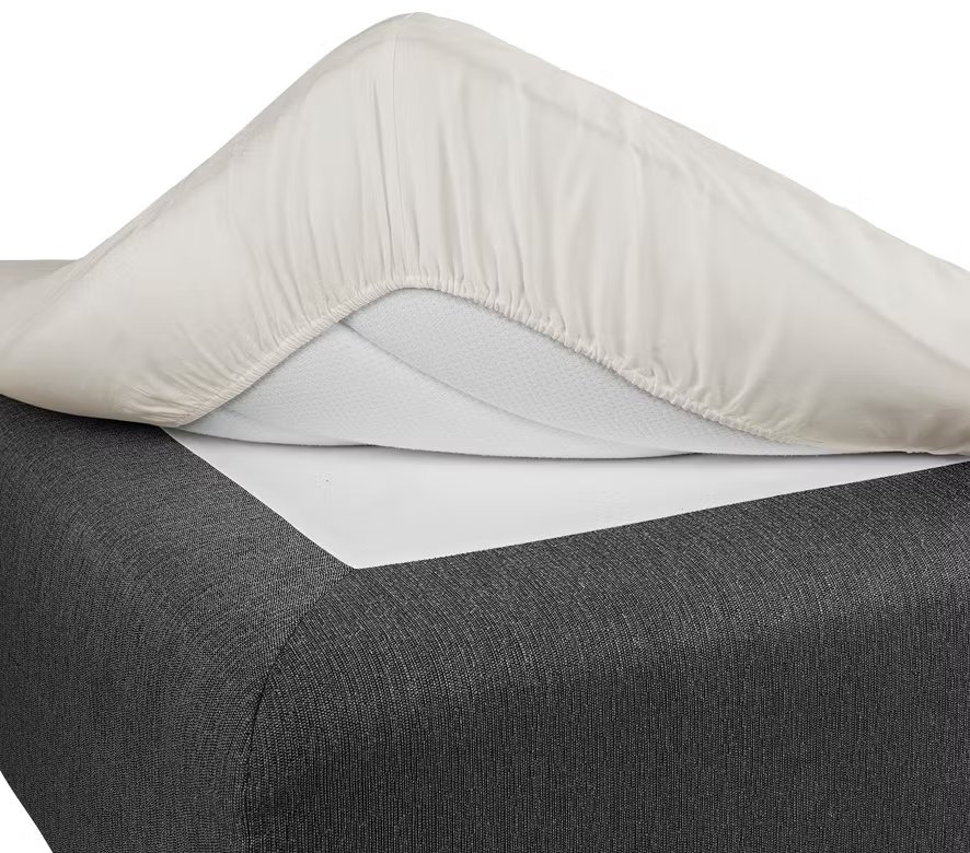 Dra på lakan Beige