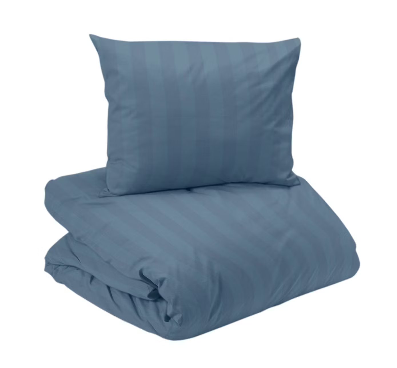 Mirage Bäddset Satin Blå Enkeltäcke 150x210