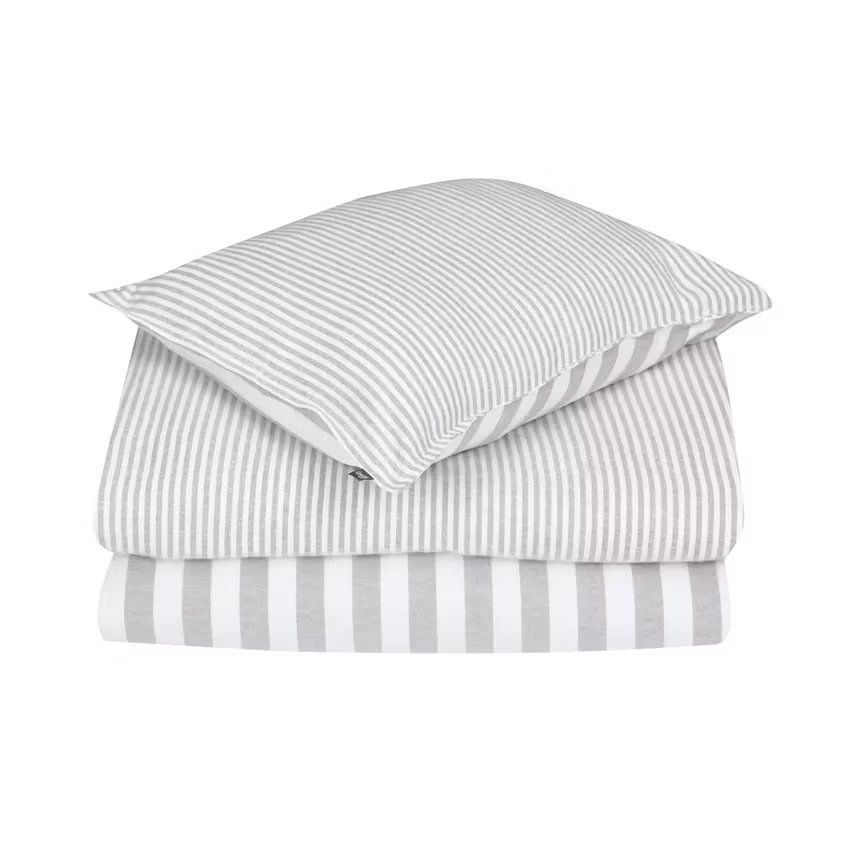 Bäddset Funäsdalen Ljusbrun/Off-White 150x210 By Wille
