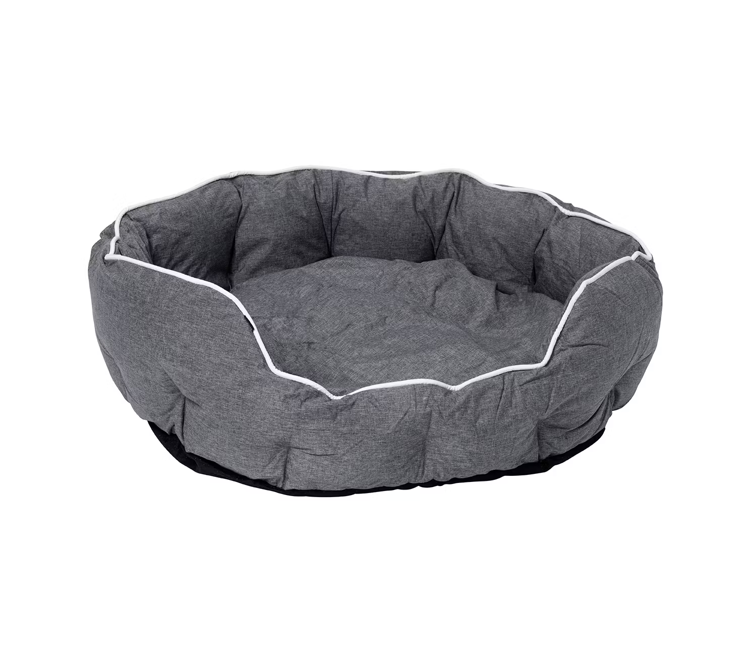 Buddy Hundbädd Oval Grå