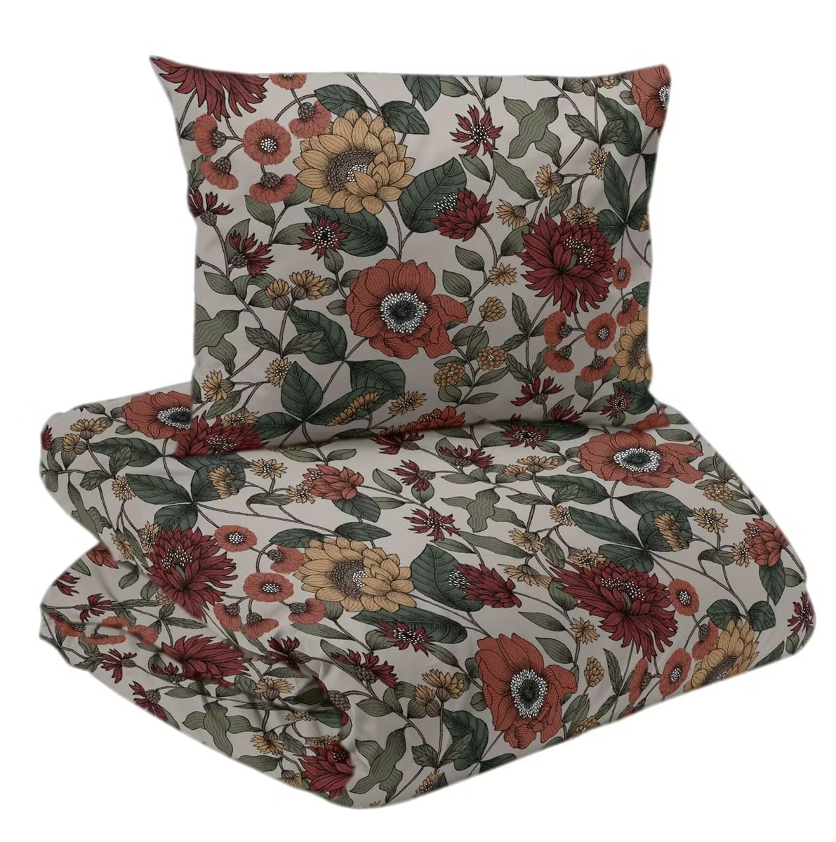 Dahlia Linne Bäddset Redlunds Enkeltäcke 150x210