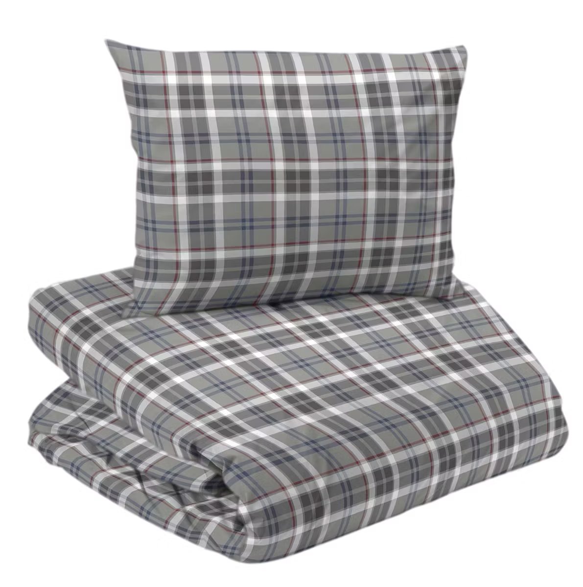 Trysil Grå Flanell Bäddset Redlunds 150x210