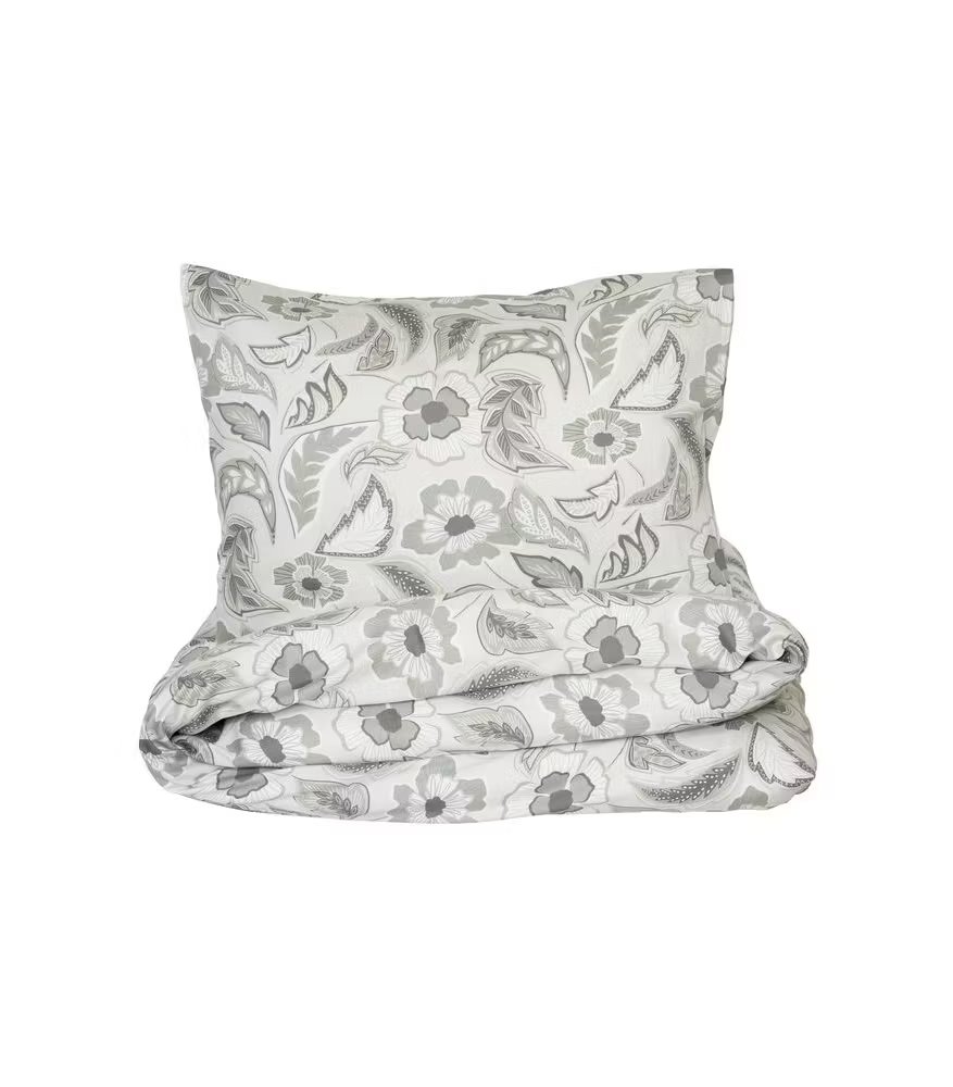 Bäddset Gillanda Satin Beige-Grå 150x210 Kosta Linnewäfveri