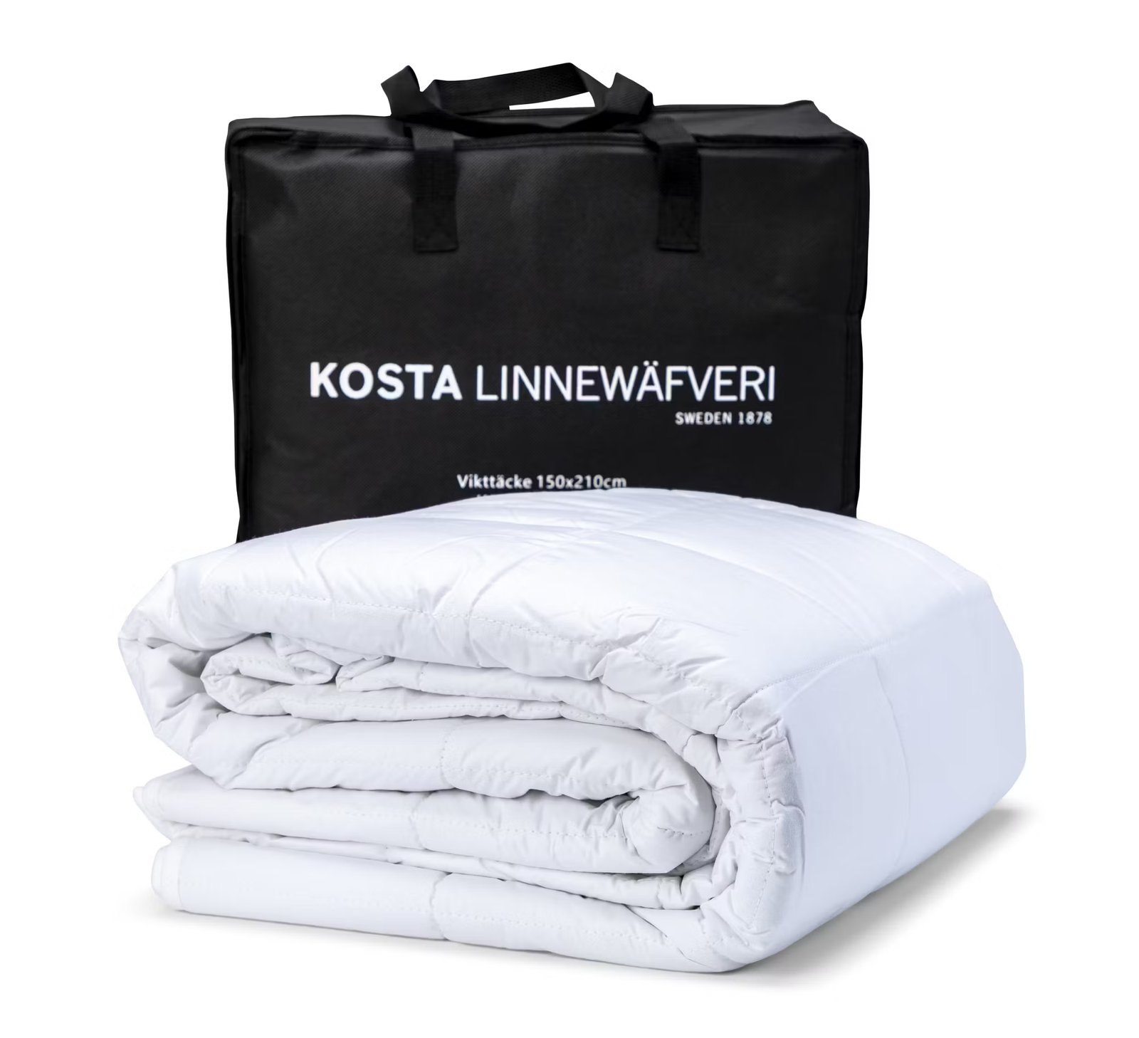 Tyngdtäcke 11 kg 150x210cm Kosta Linnewäfveri