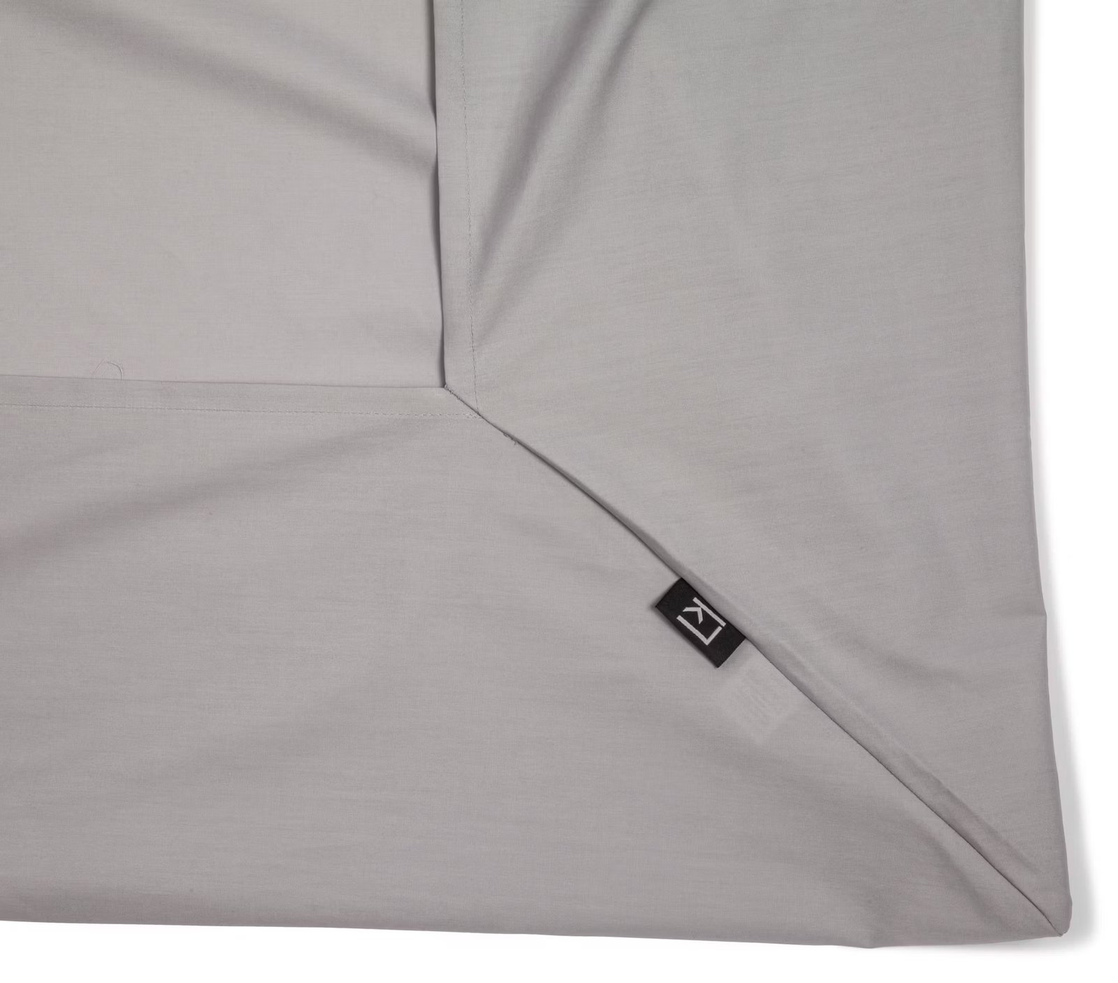 Kuvertlakan Percale Ljusgrå Kosta Linnewäfveri