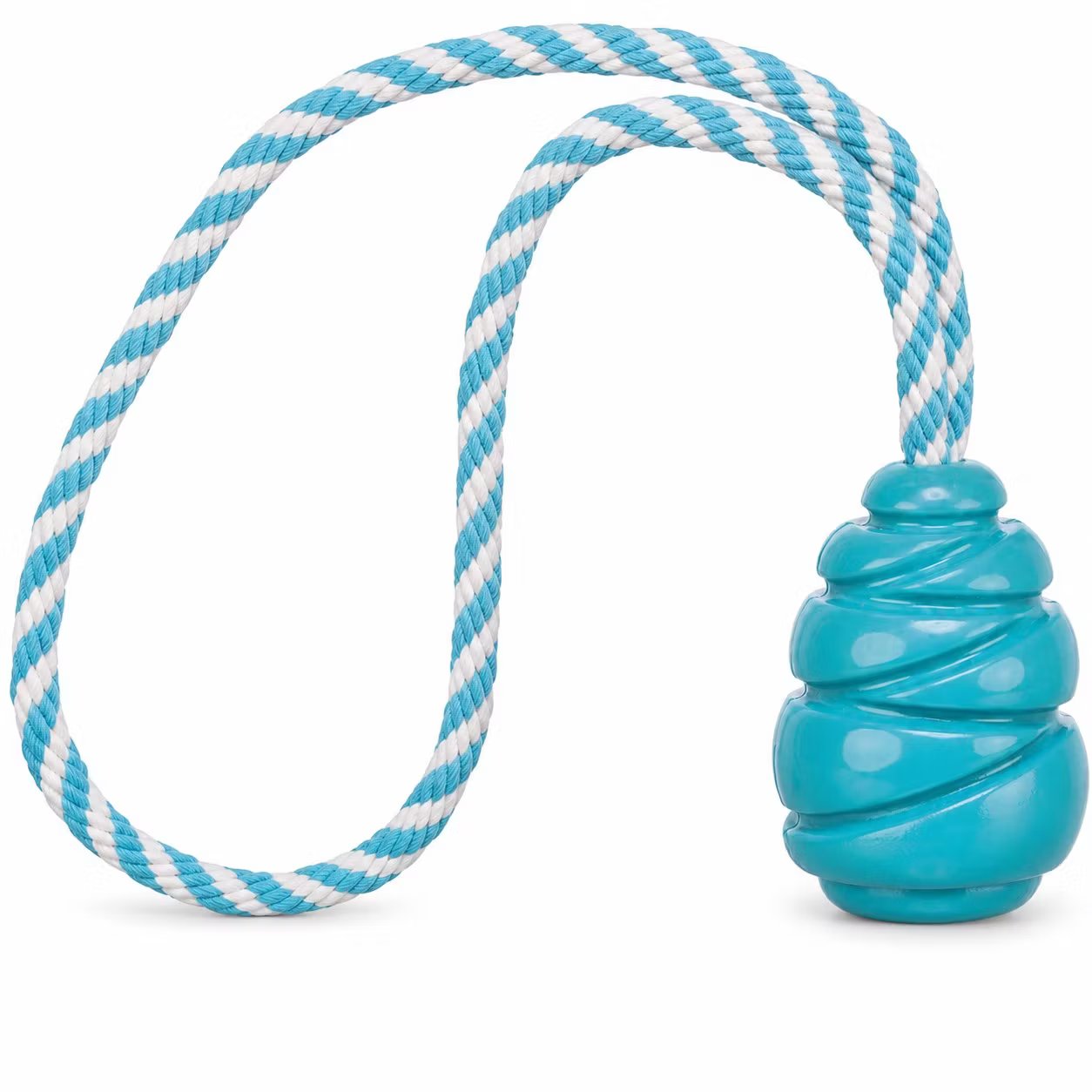Super Strong jumper med rep 33cm – tålig hundleksak för kast och draglek