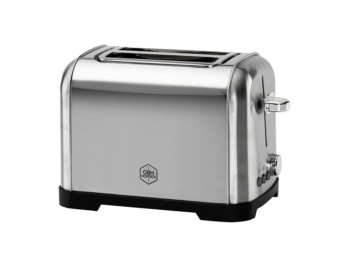 OBH NORDICA Metropolitan Brödrost 2 Brödskivor Rostfritt Stål 2272