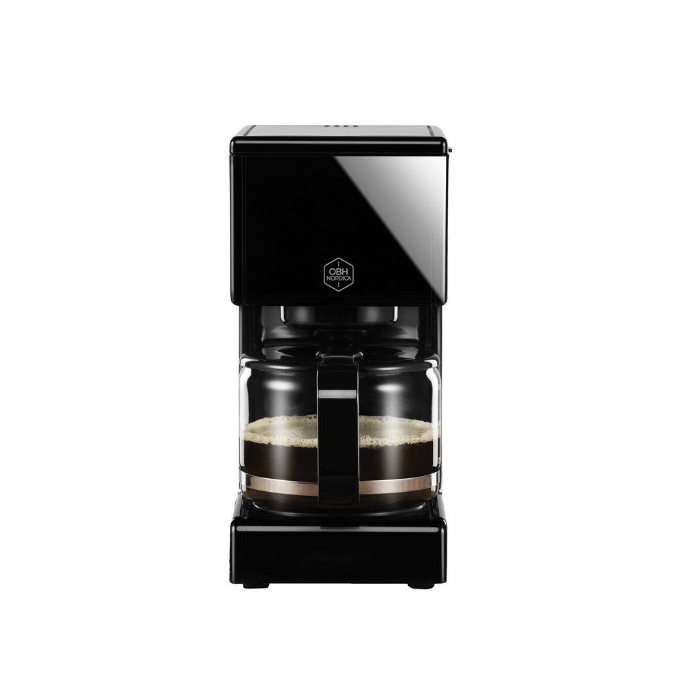 OBH Nordica Coffee Box Liten Kaffebryggare Svart 6 koppar 2373