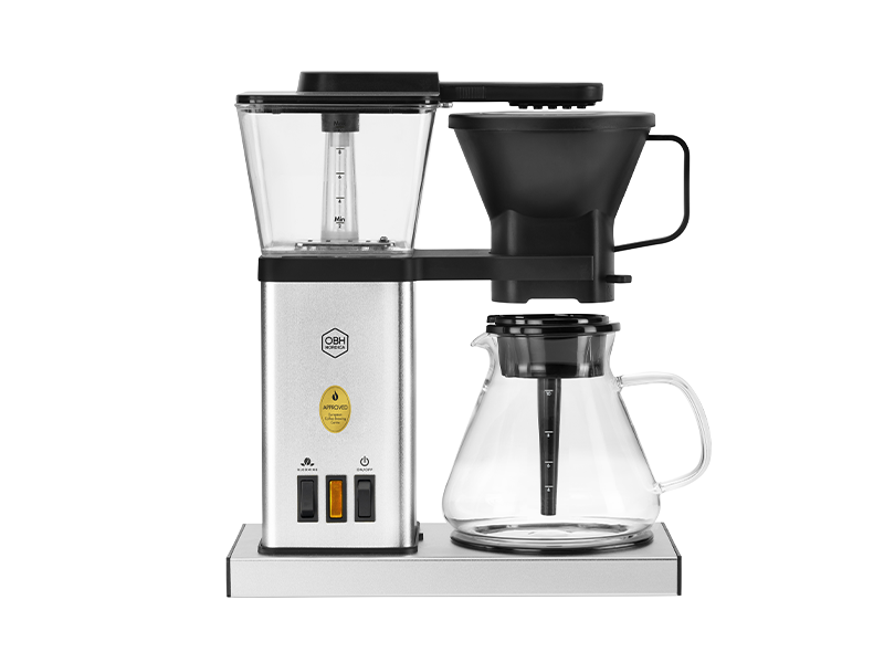 OBH NORDICA Blooming Prime Kaffebryggare matte silver 10 koppar 2420