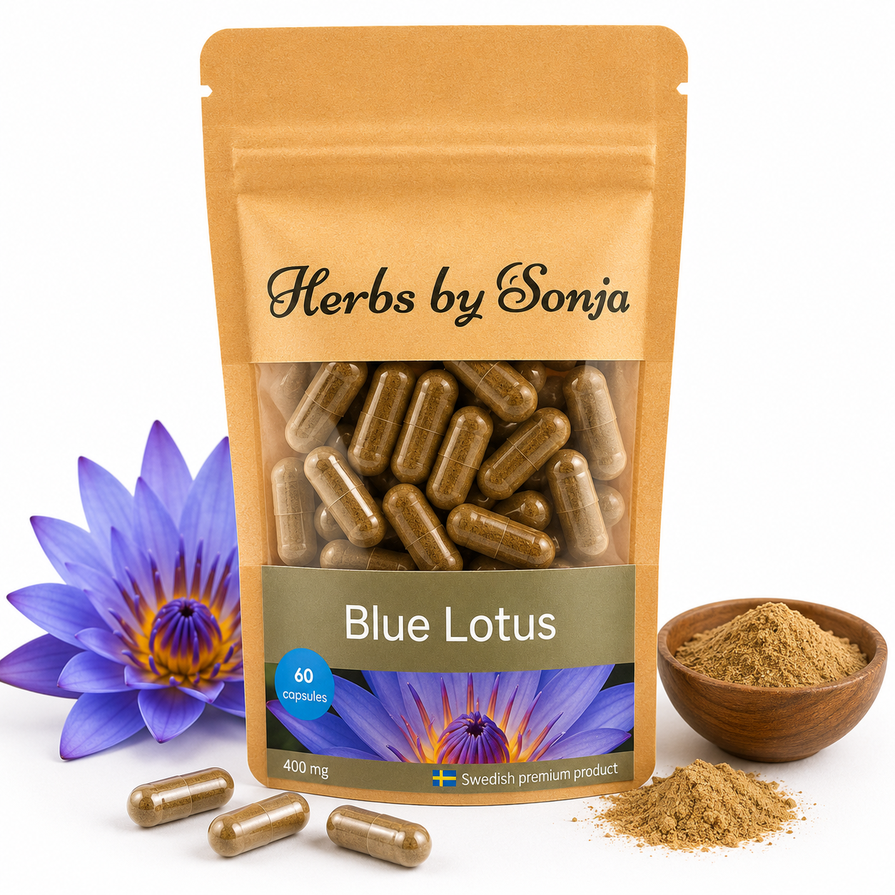 Blue Lotus - 180 kaps