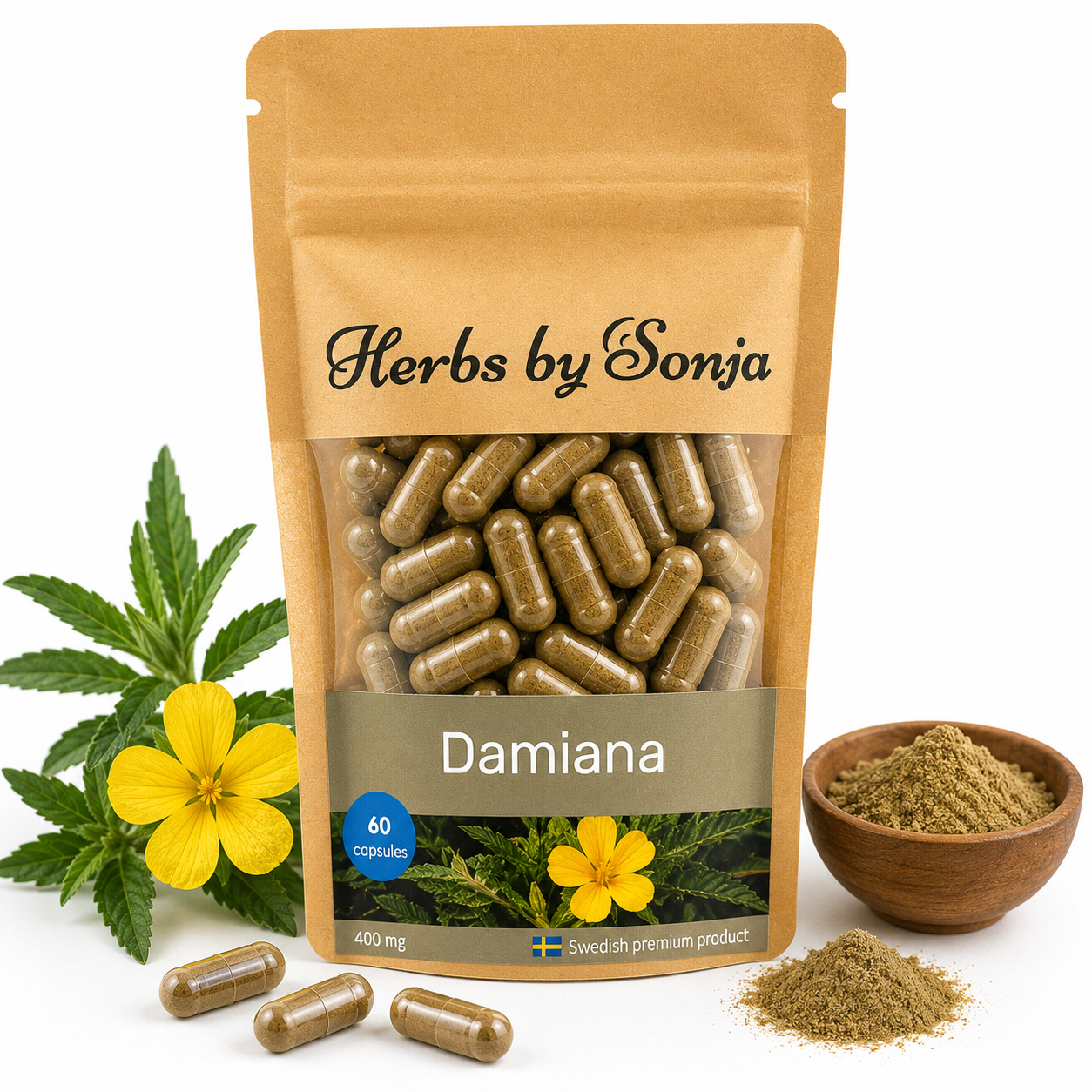 Damiana - 60 kaps