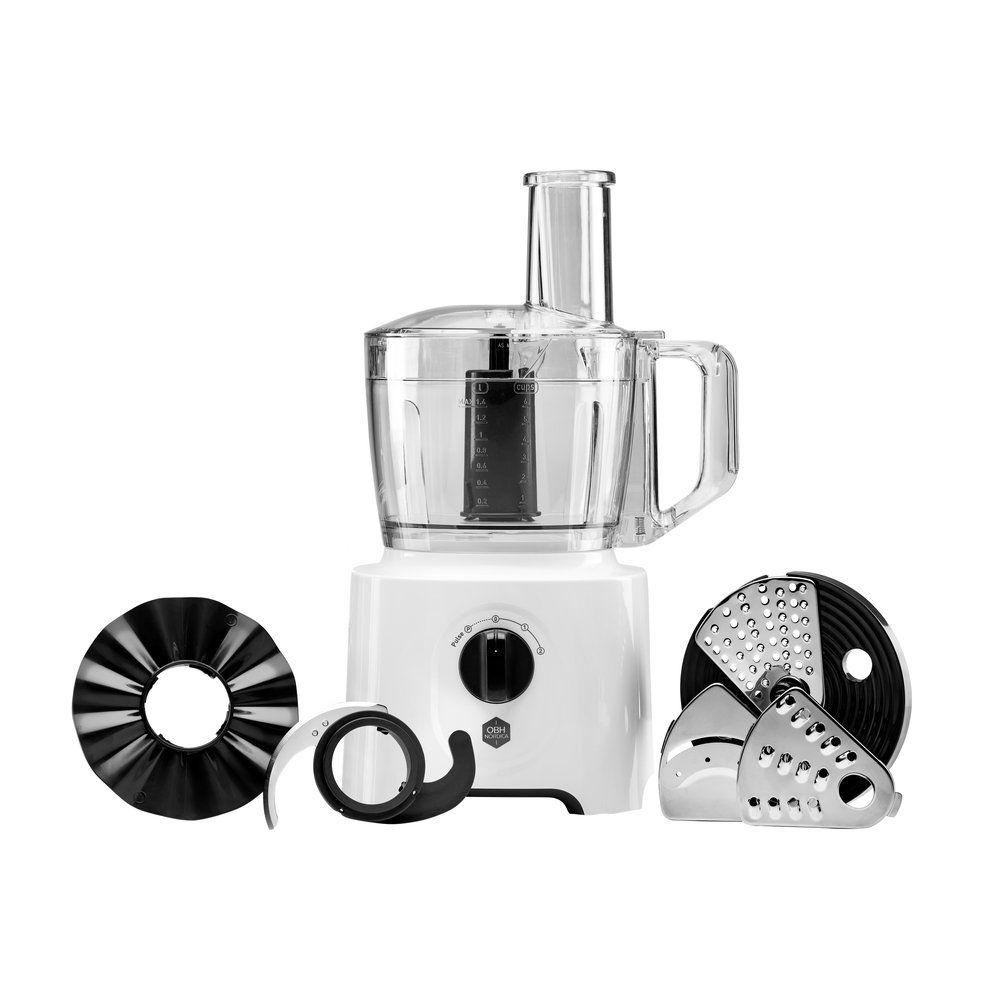 OBH NORDICA Easy Force Matberedare Vit Kompakt Liten 2,4L FO2441S0