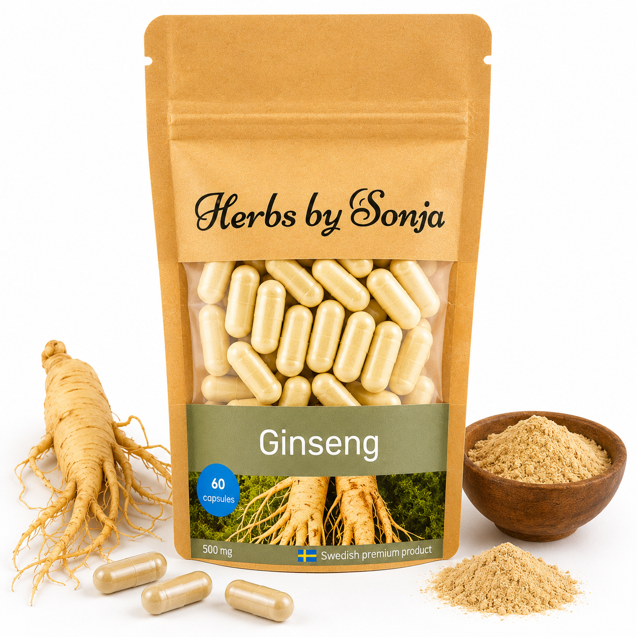 Ginseng - 180 kaps