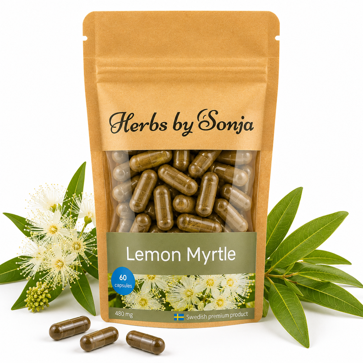 Lemon Myrtle - 60 kaps