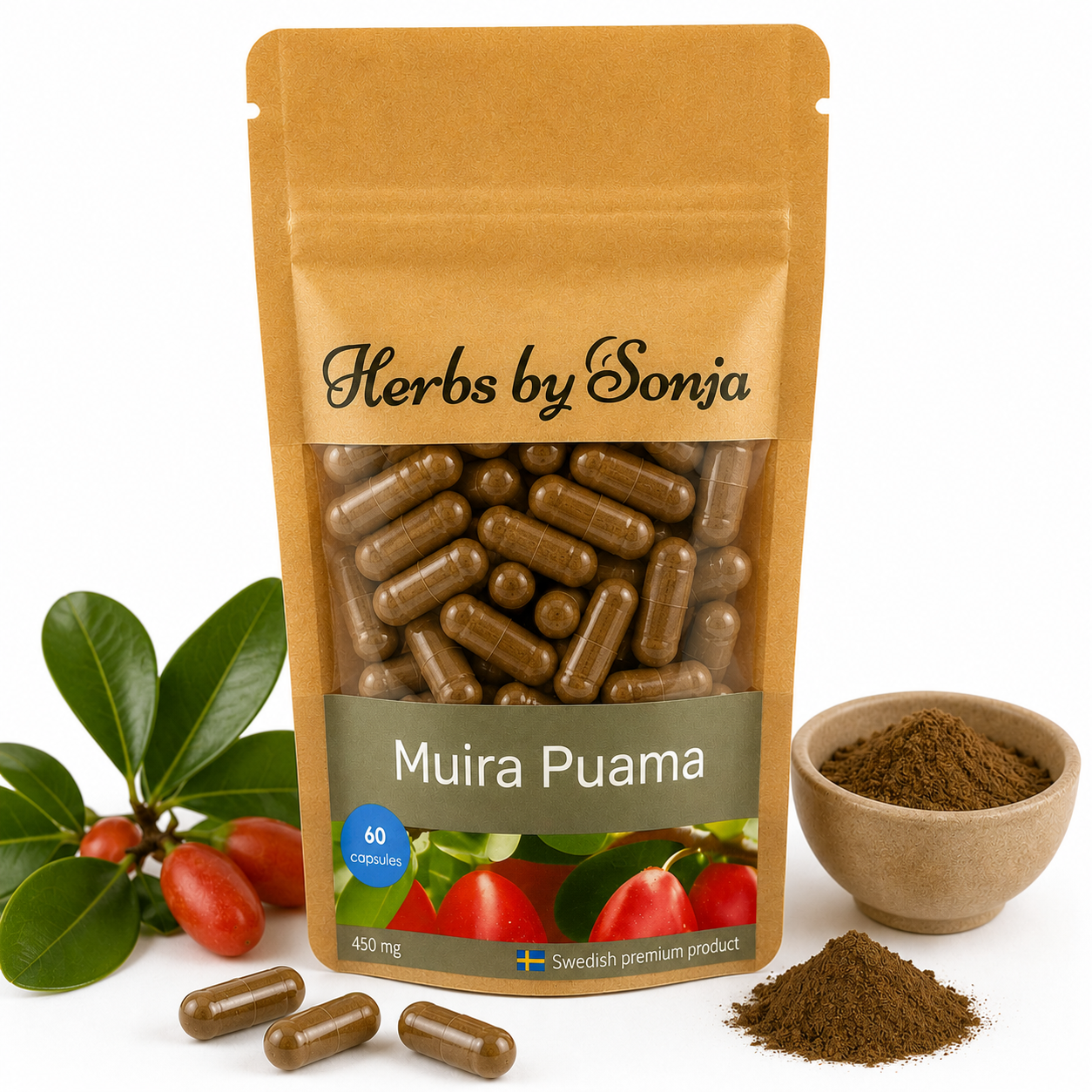 Muira Puama - 180 kaps