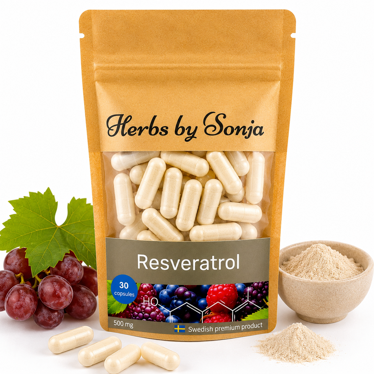 Resveratrol - 90 kaps