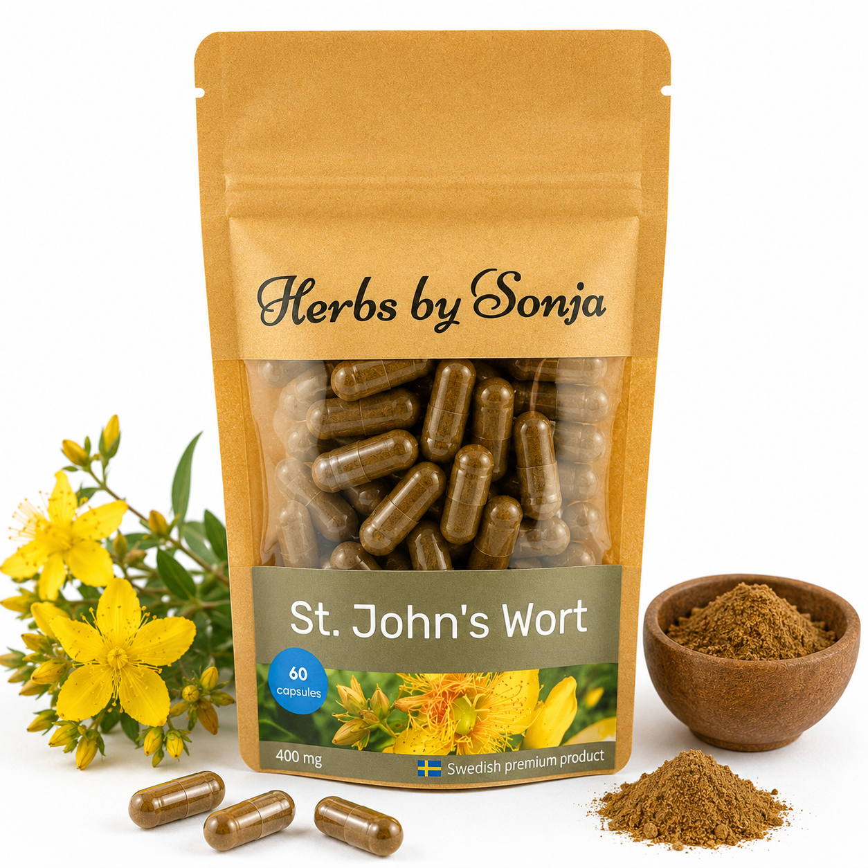 St John's Wort / Johannesört - 120 kaps
