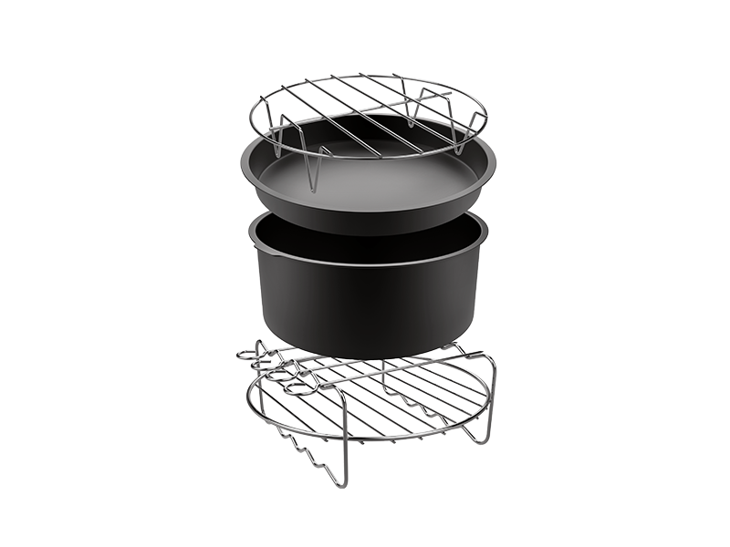 OBH NORDICA Easy Fry XXL Accessories Air fryer tillbehör non-stick bel