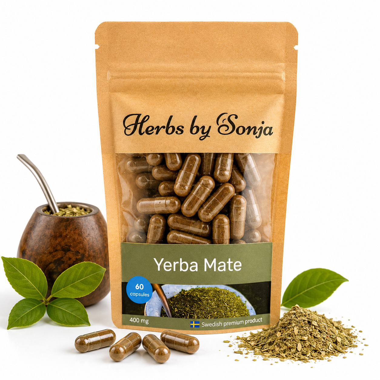 Yerba Mate - 180 kaps