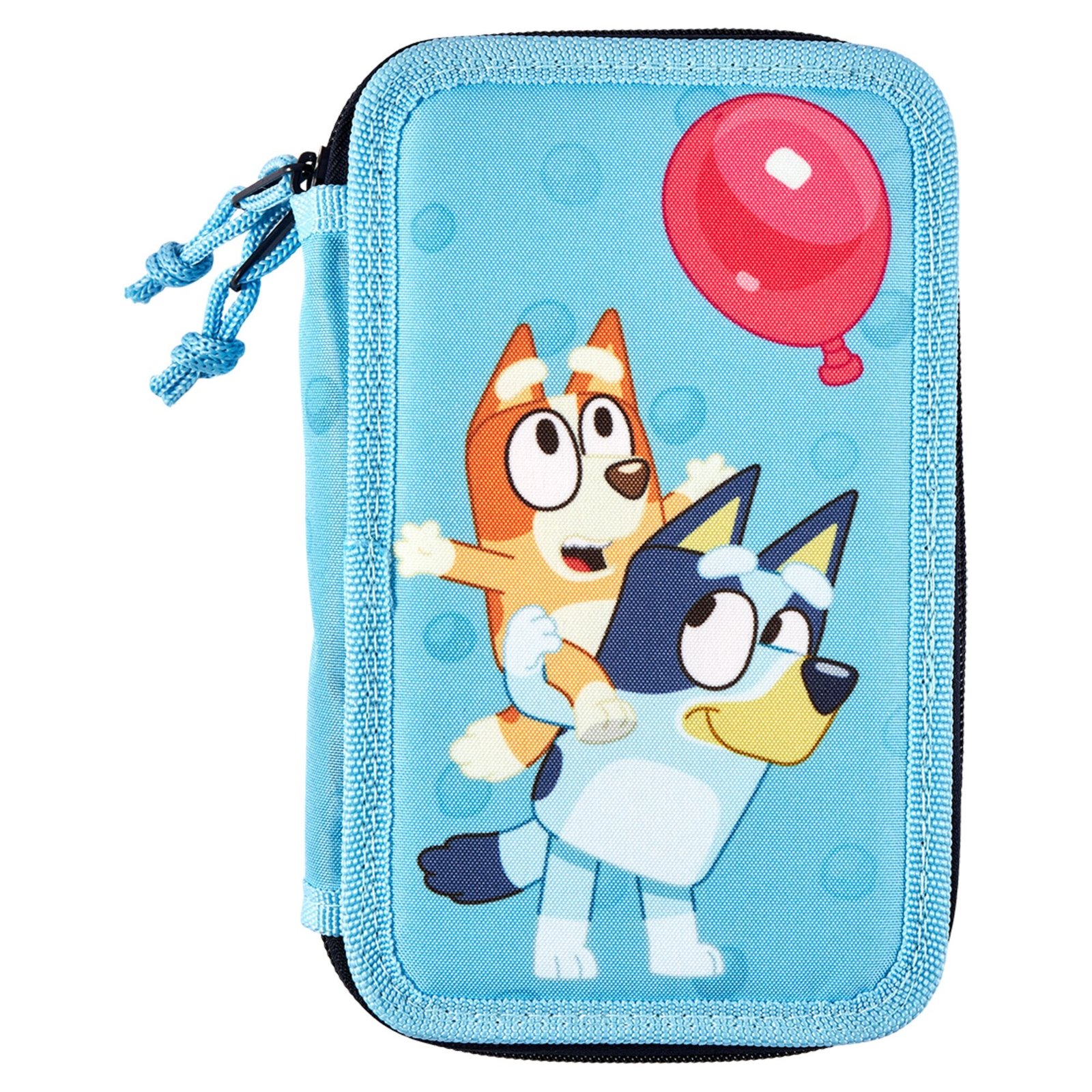 Bluey pennfodral - 2 fack med innehåll - 19,5x12,5 cm