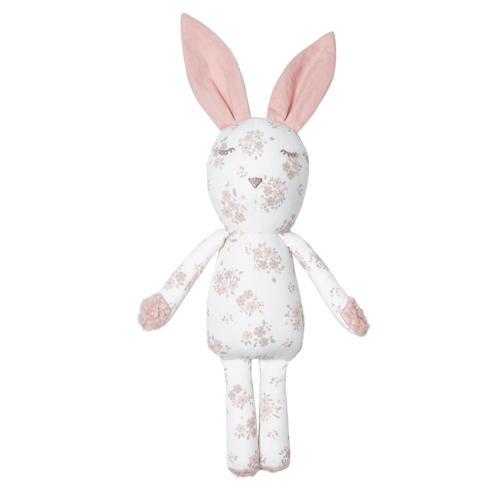 Kanin krammebamse - GOTS-certifierad ekologisk bomull - 25x40 cm - Balsam Cream - Müsli By Green Cotton Sense bunny