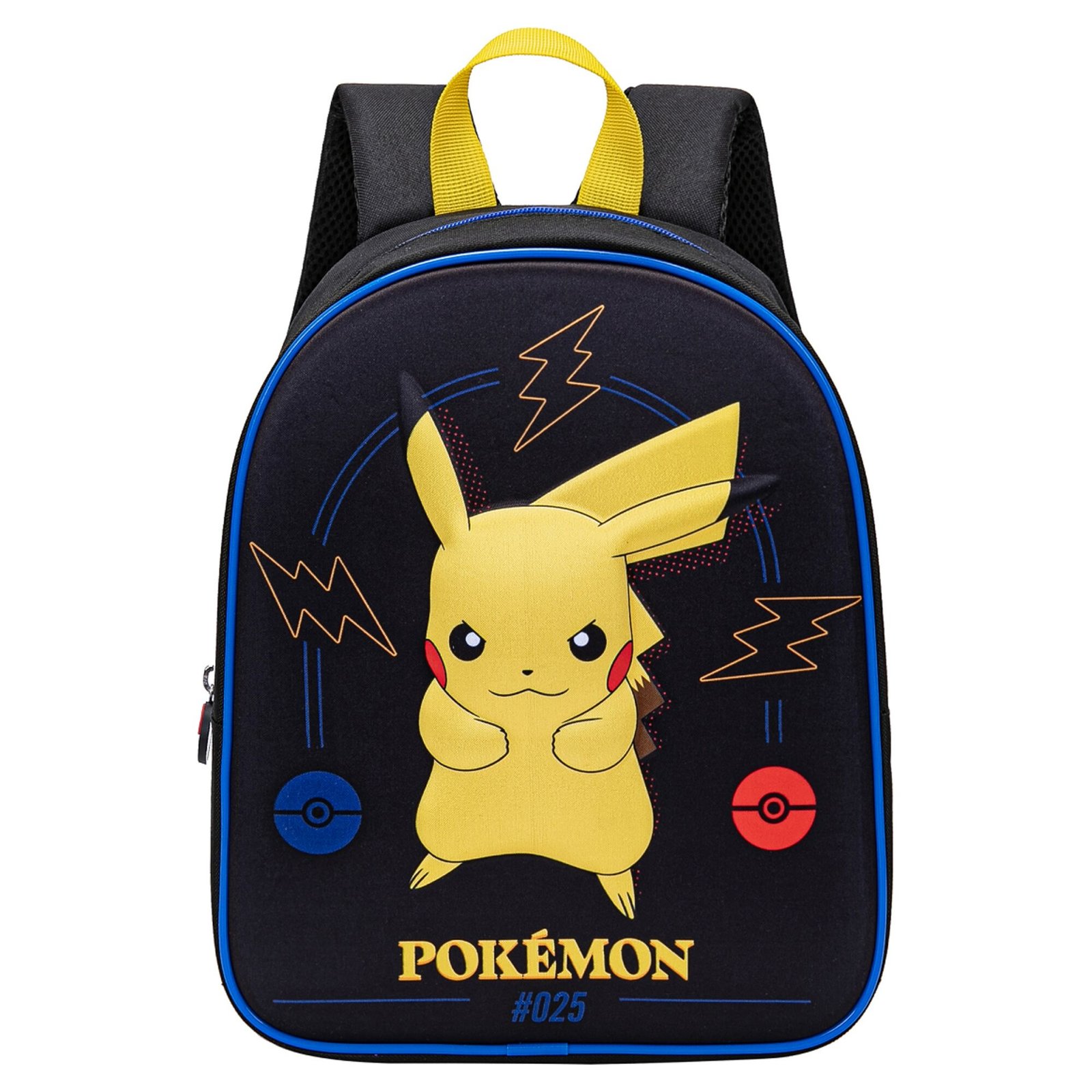 Pokémon Pikachu 3D-ryggsäck - 9 liter - 32x25,5x11 cm
