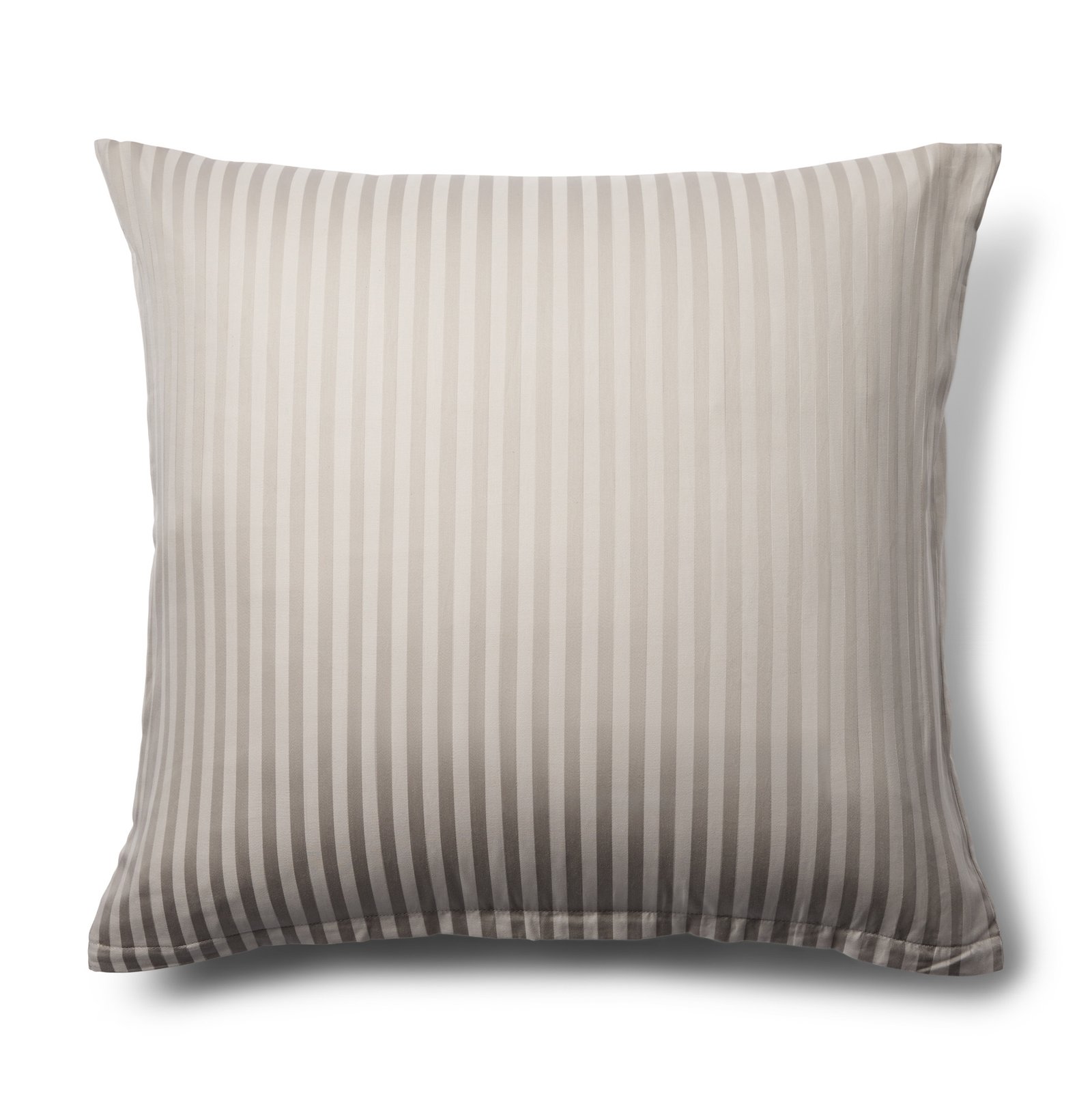 Kuddfodral 50x150 cm - 100% bomullssatin - Multikudde - Klassiska sandfärgade ränder