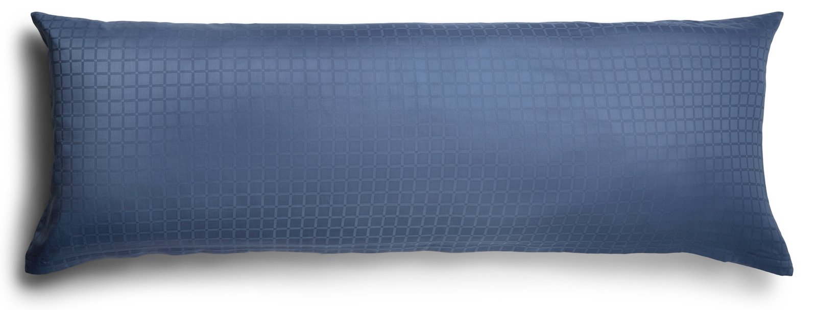 Puddfodral 50x150 cm - 100% bomullssatin - Multikudde - Blått jacquardvävt