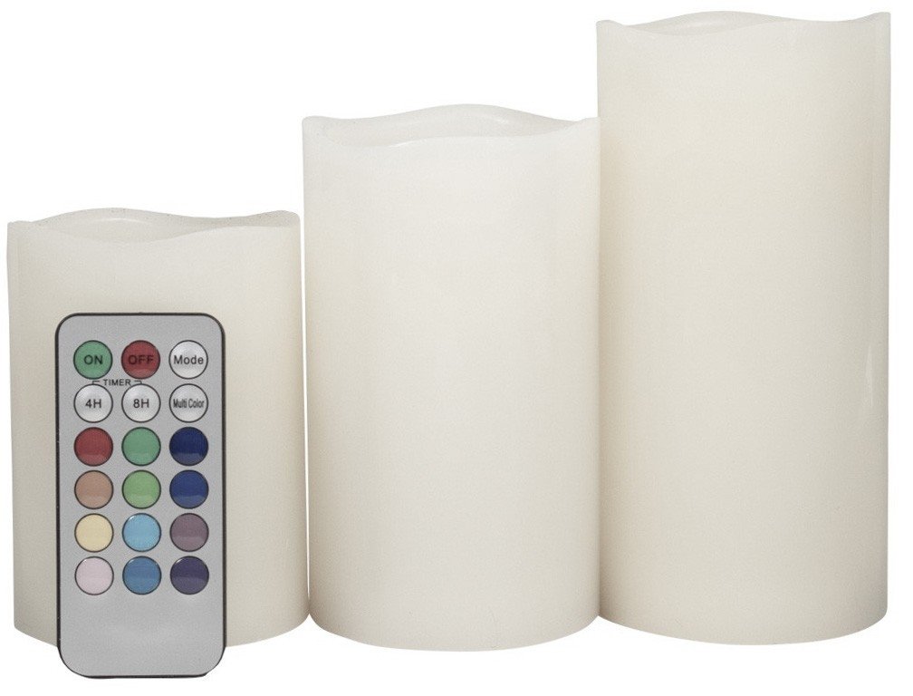 Kvadrant Ur - Med 6 fotorammer - Hvid