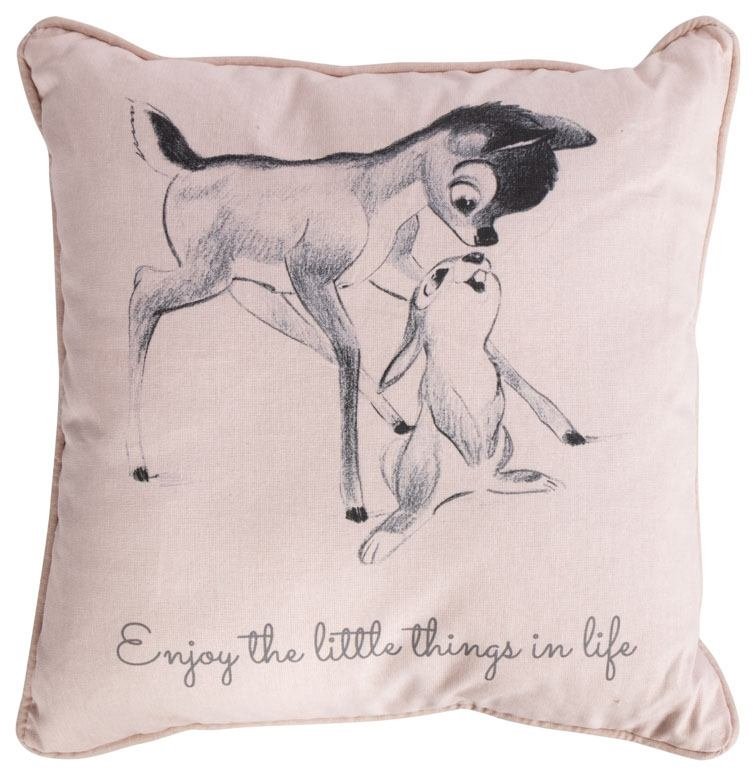 Prydnadskudde - 30x30 cm - Bambi och Stampe - 2i1 design - Borg Living