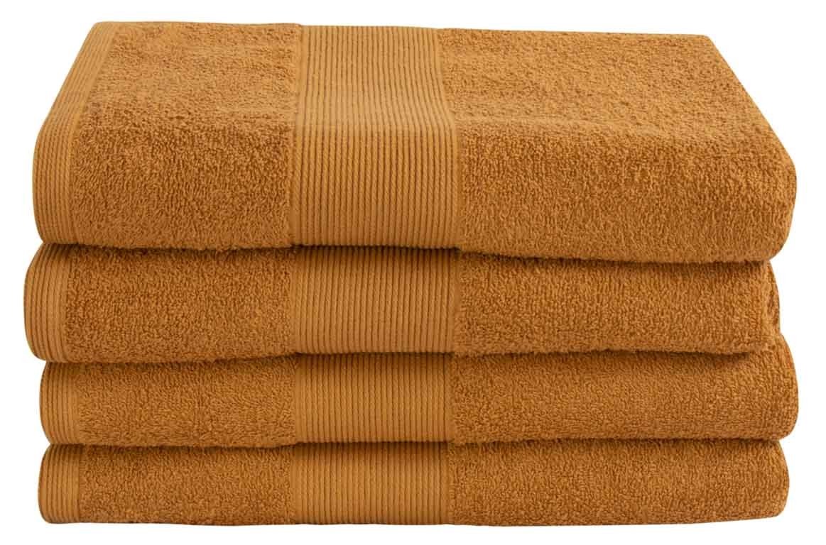 Bomullshandduk - 100% bomull - Badhandduk 70x140 cm - Magnolia - Karry