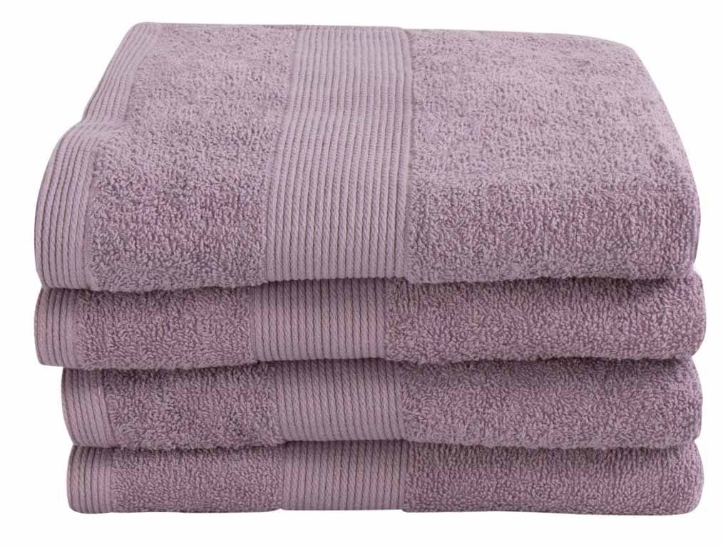 Bomullshandduk - 100% bomull - Magnolia - Lavendel