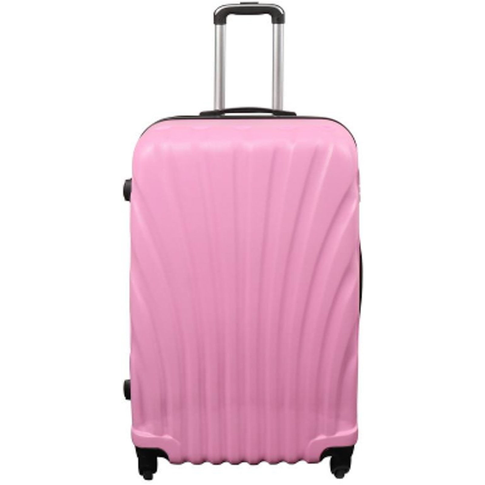 Stor resväska - Musling Ljusrosa - Hardcase resväska - Stl Large - Exklusiv resväska