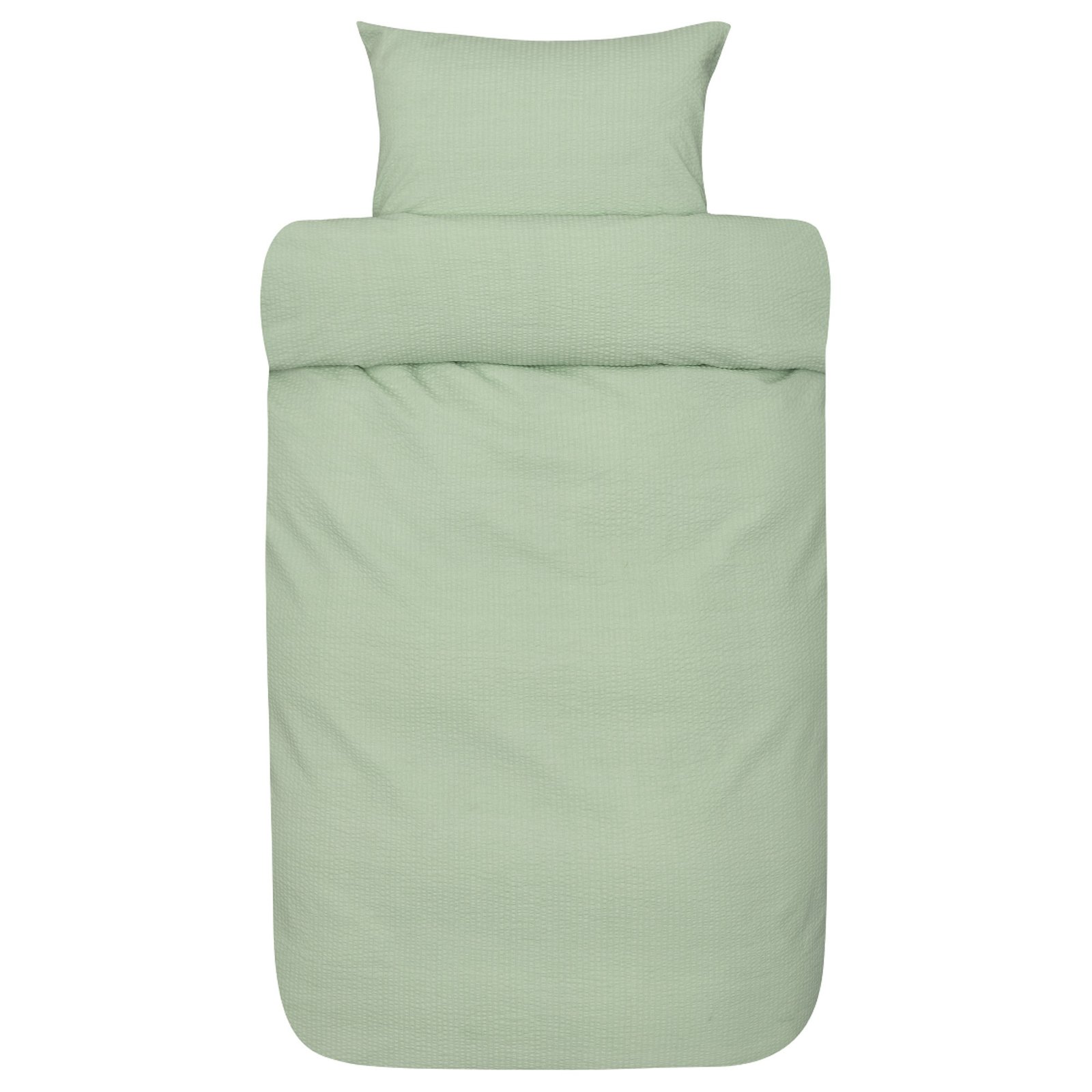 Dobbelt sänglinne 200x220 cm - Kreppsängkläder - Høie Of Scandinavia - Sol Sage Green