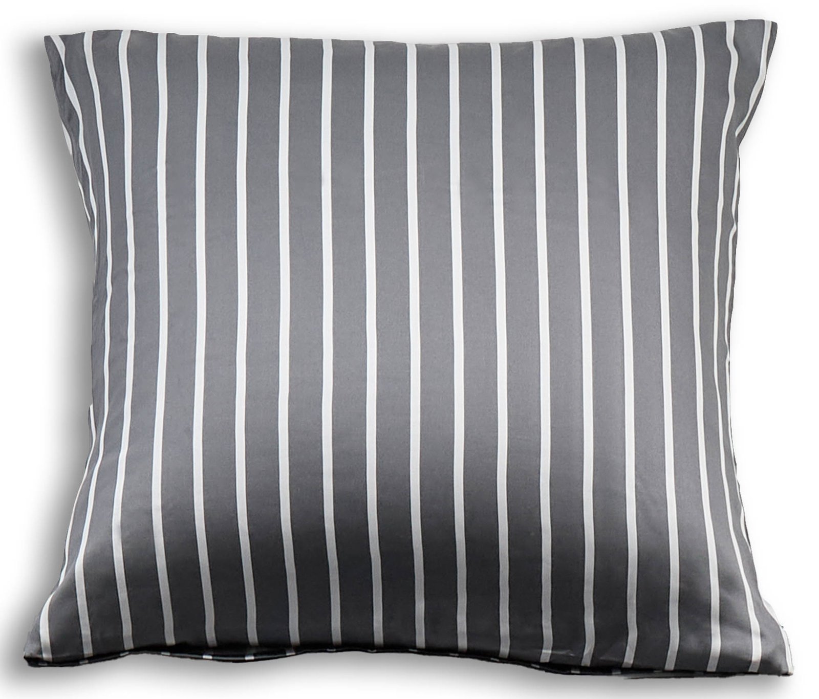 Bambu örngott 60x63 cm - 100% bambu - Grå ränder