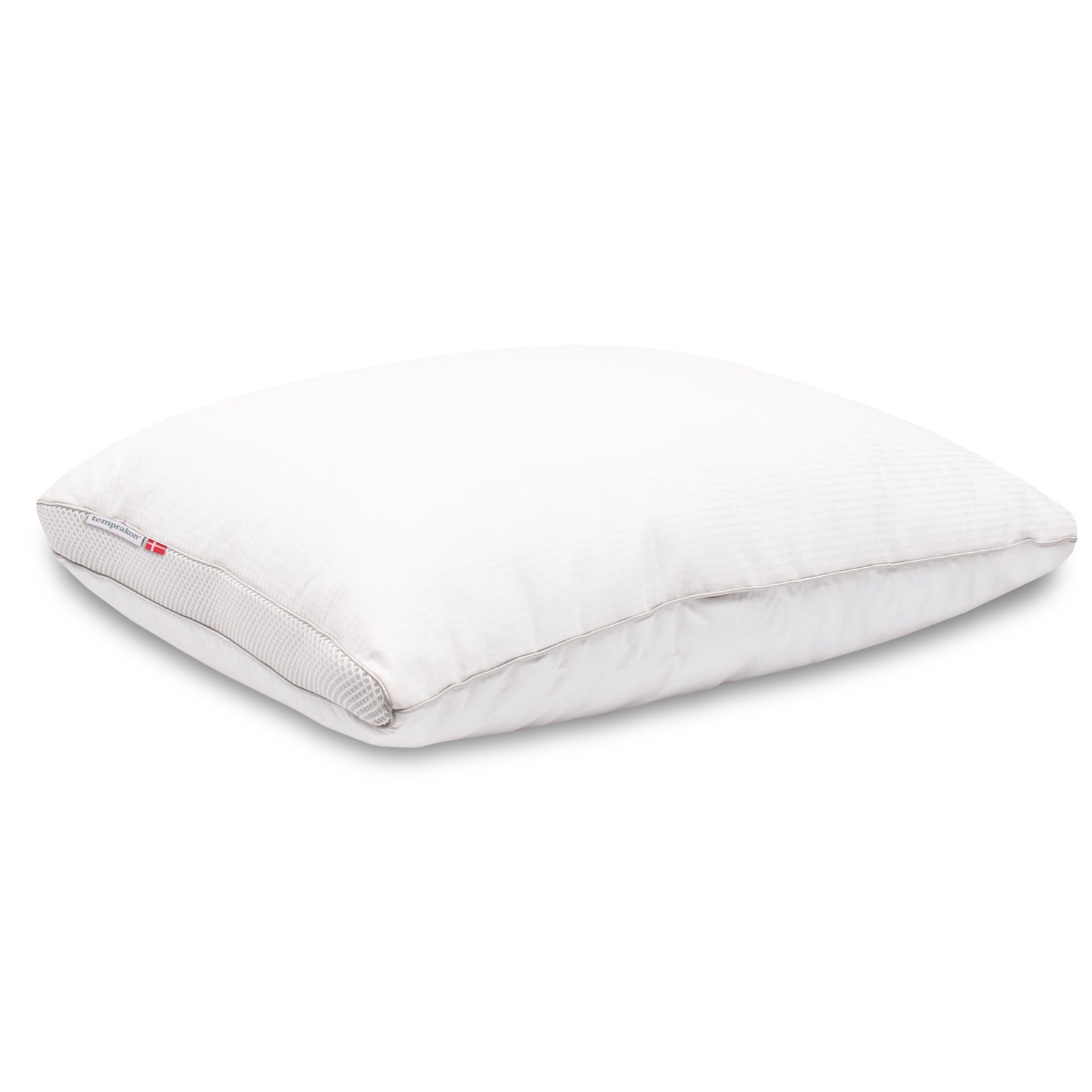 Temprakon U-kudde - 45x56 cm - Temperaturreglerande ergonomisk huvudkudde - Justerbar höjd