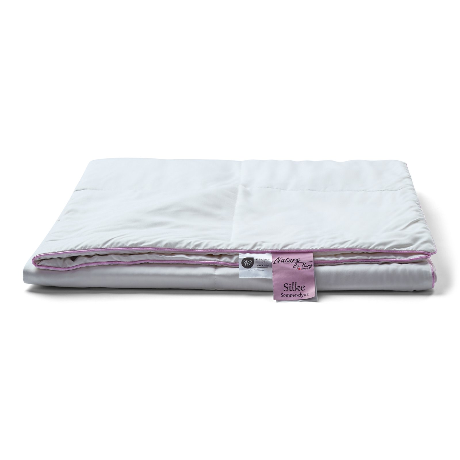 Baby sommar silketäcke - 100% mulberrysilke och bambu - 70x100 cm - Nature By Borg