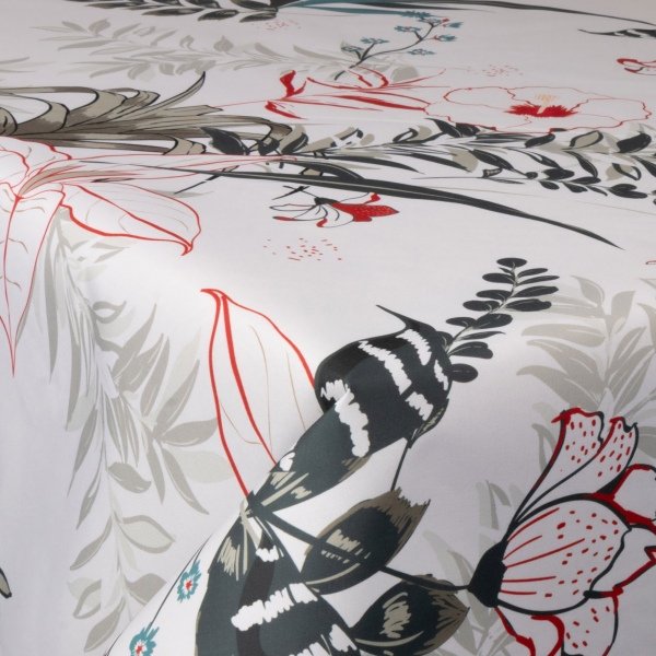 Textil vaxduk med akrylbeläggning - 30 meter på rulle - Blue Branches - 140 cm bred textilduk