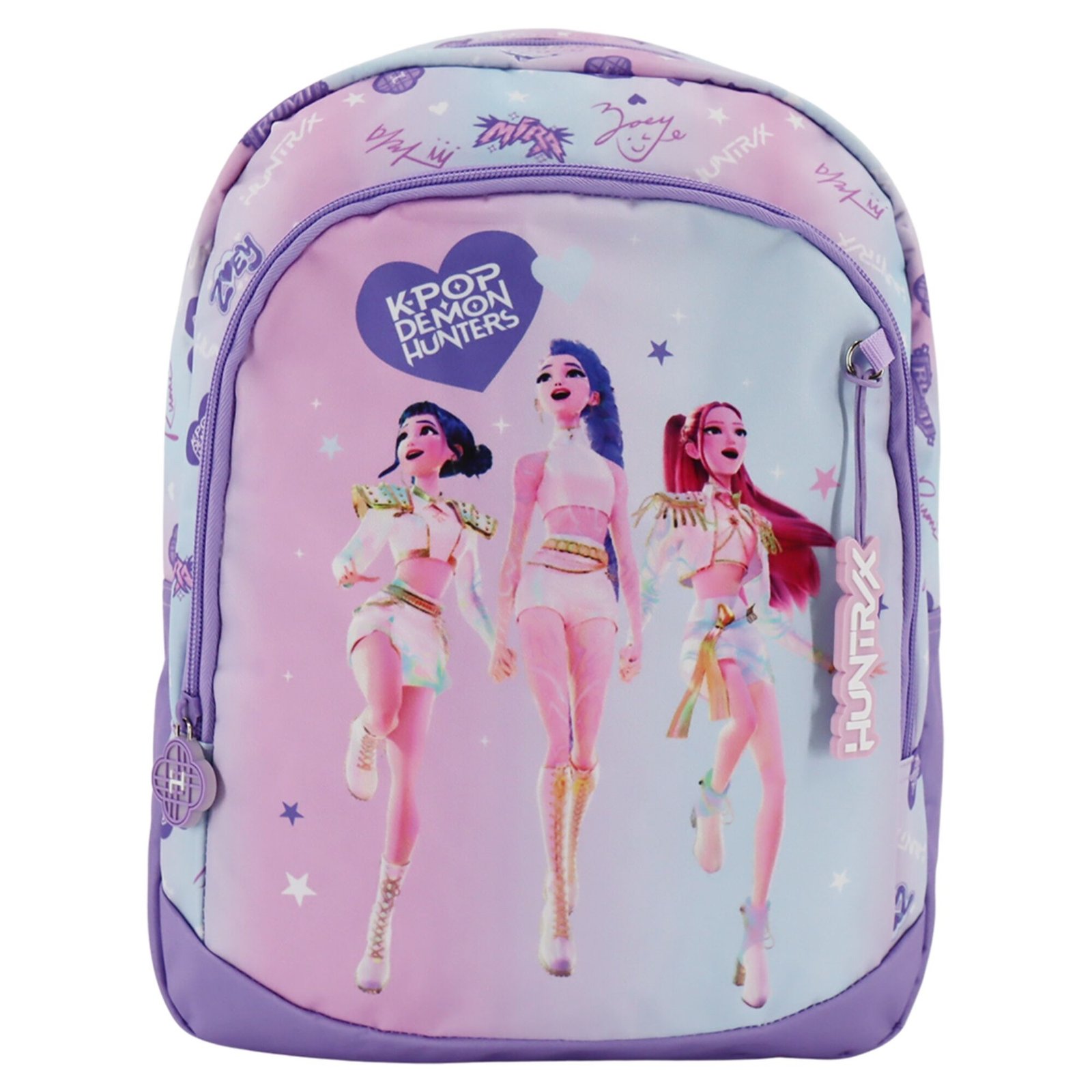 KPop Demon Hunters ryggsäck med HUNTR/X - 2 fack - 38x28x16 cm