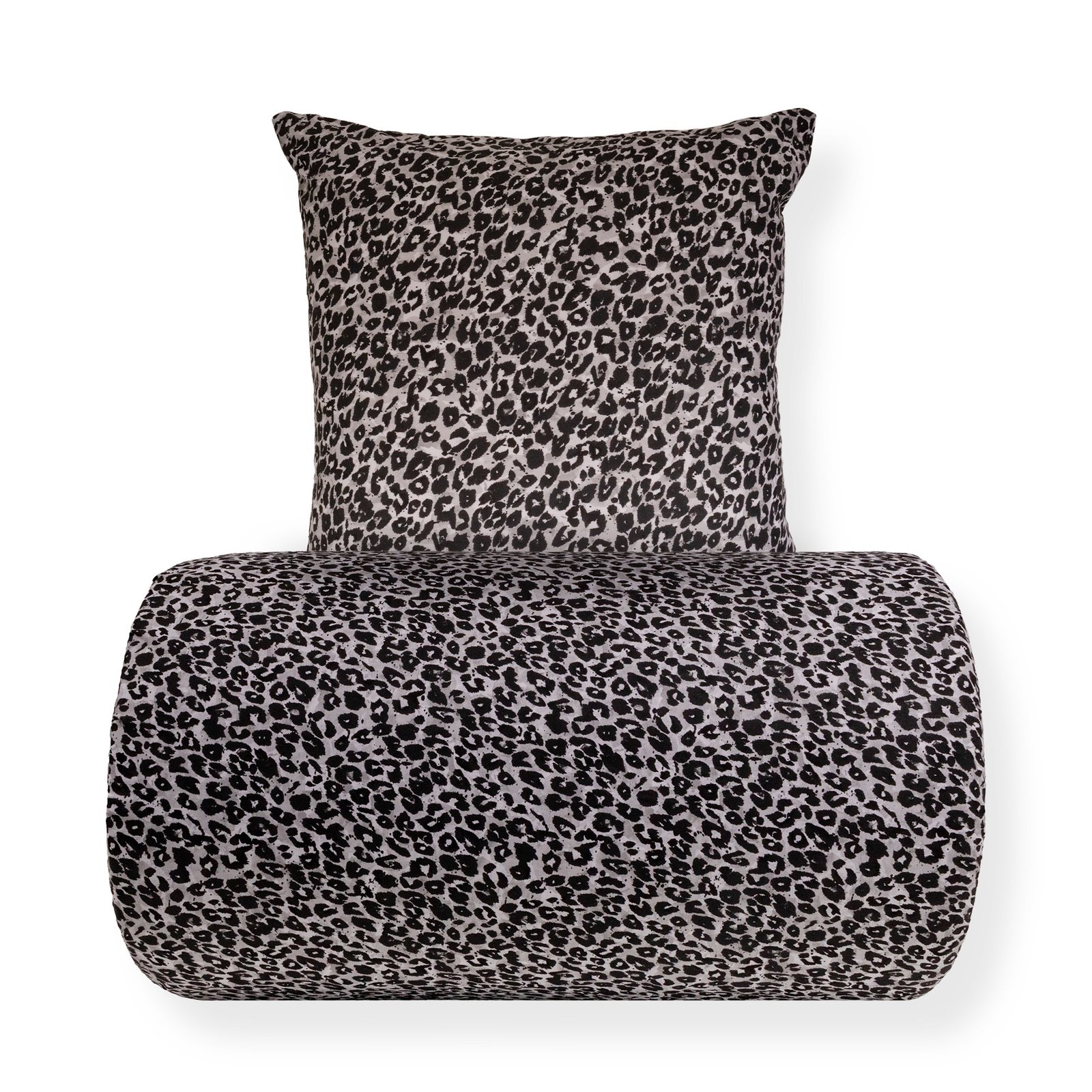 Sängkläder 140x220 cm - 100% bomull - Leopardmönster